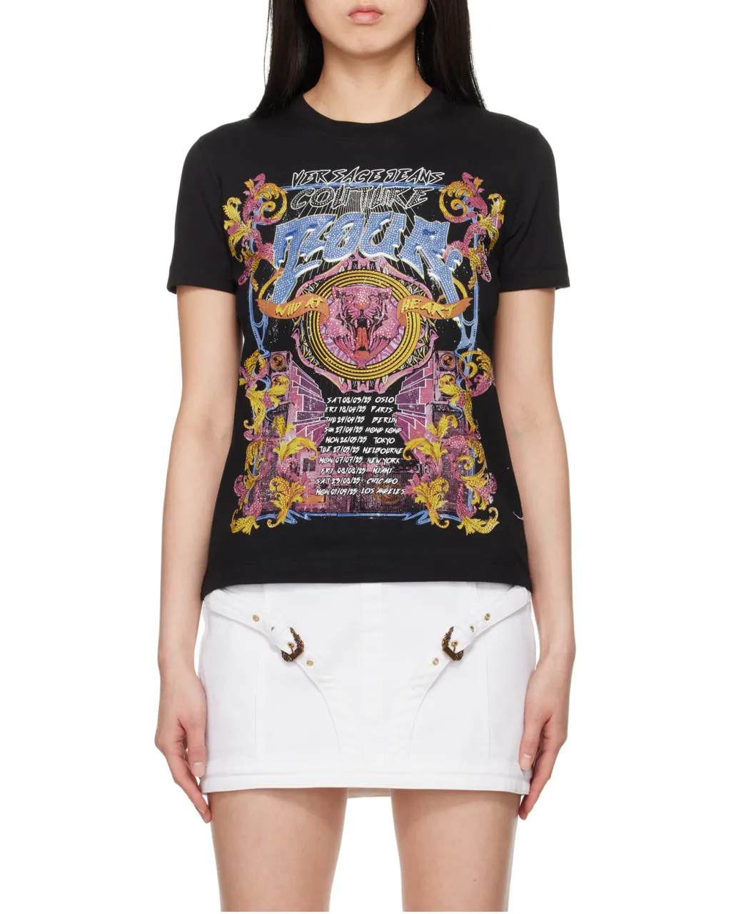 Graphic Printed Crewneck T-Shirt