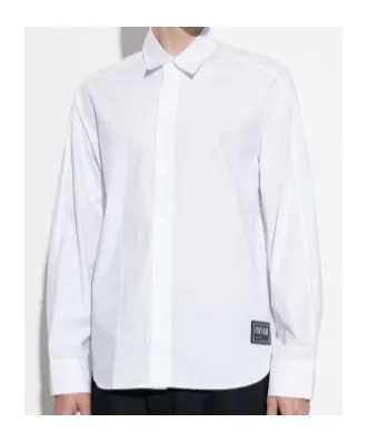 Logo Patch Long-Sleeved Shirt