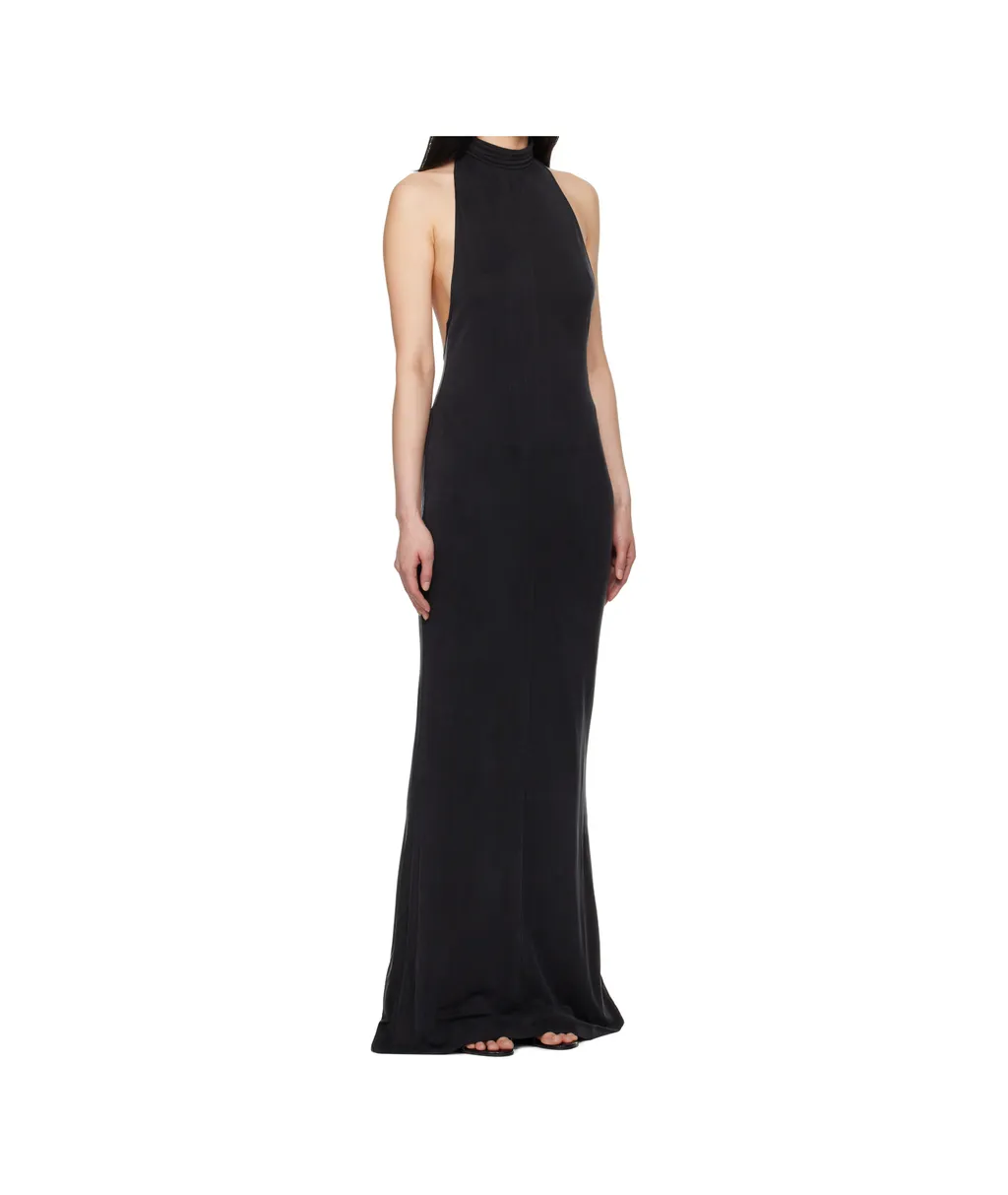 Mock Neck Maxi Dress