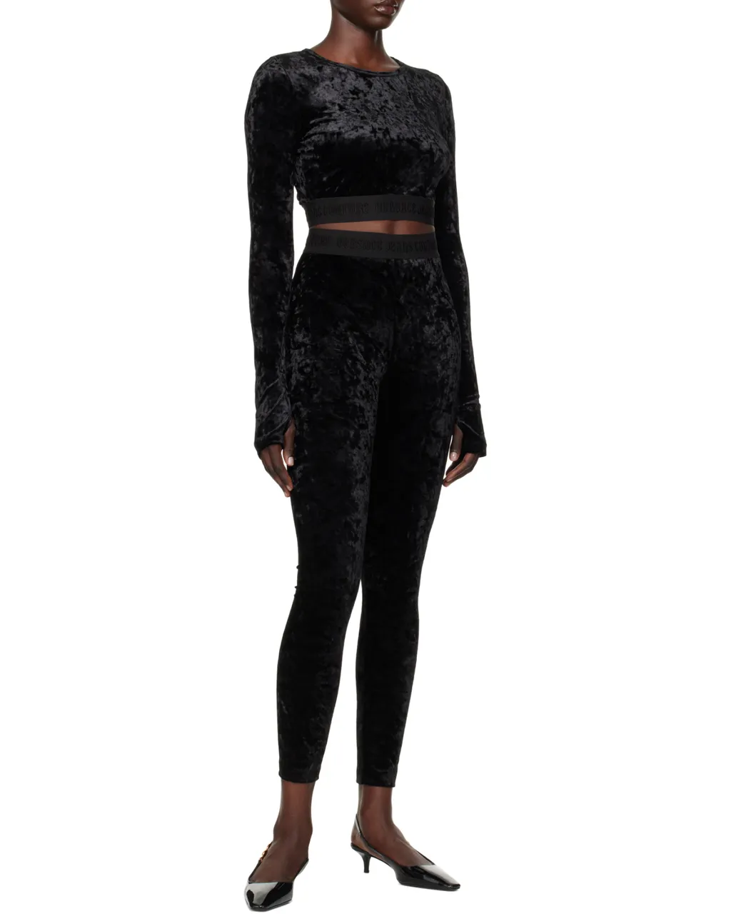 Long-Sleeved Short Top