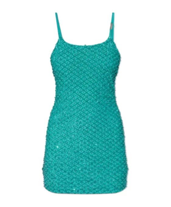 Mini Dress With Embellishments