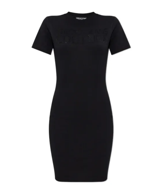 Logo Embellished Dress