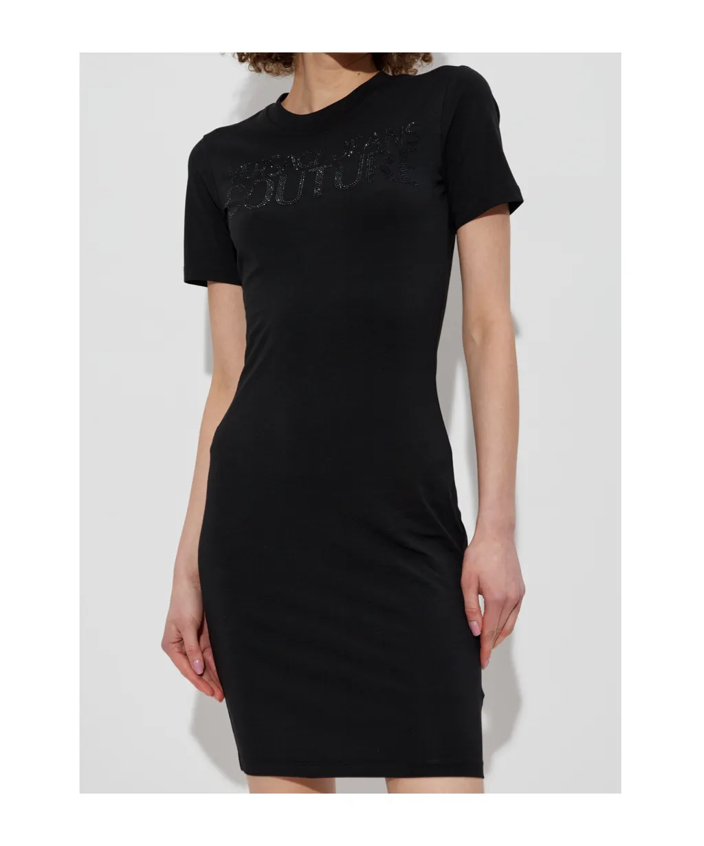 Logo Embellished Dress