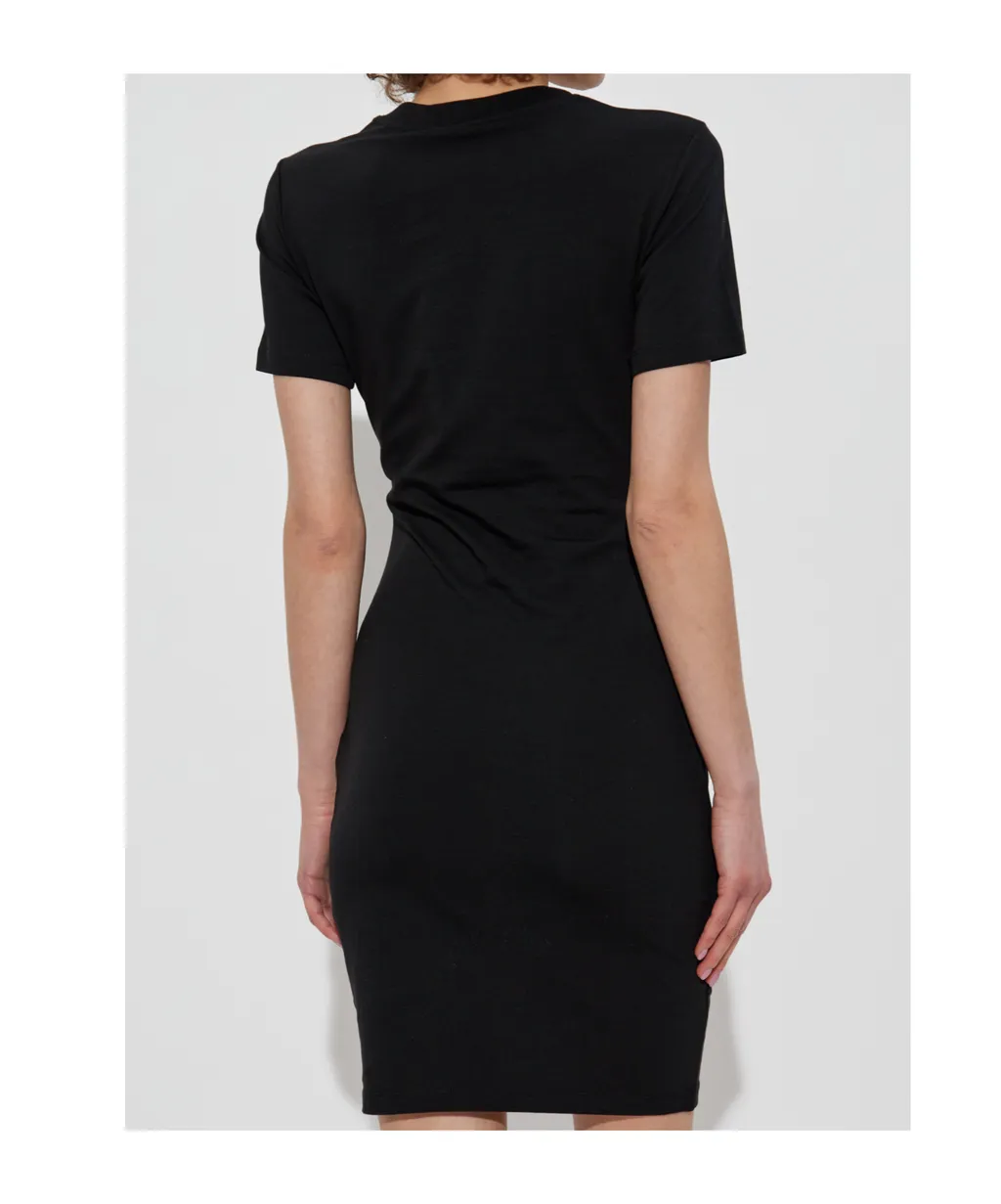 Logo Embellished Dress