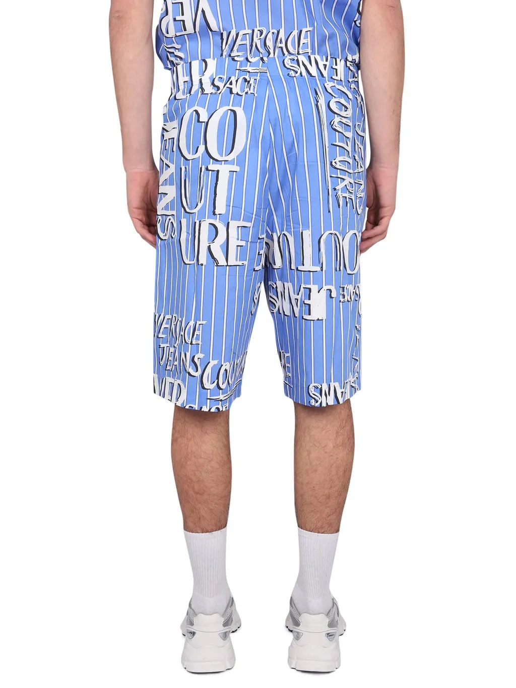 Logo Printed Bermuda Shorts