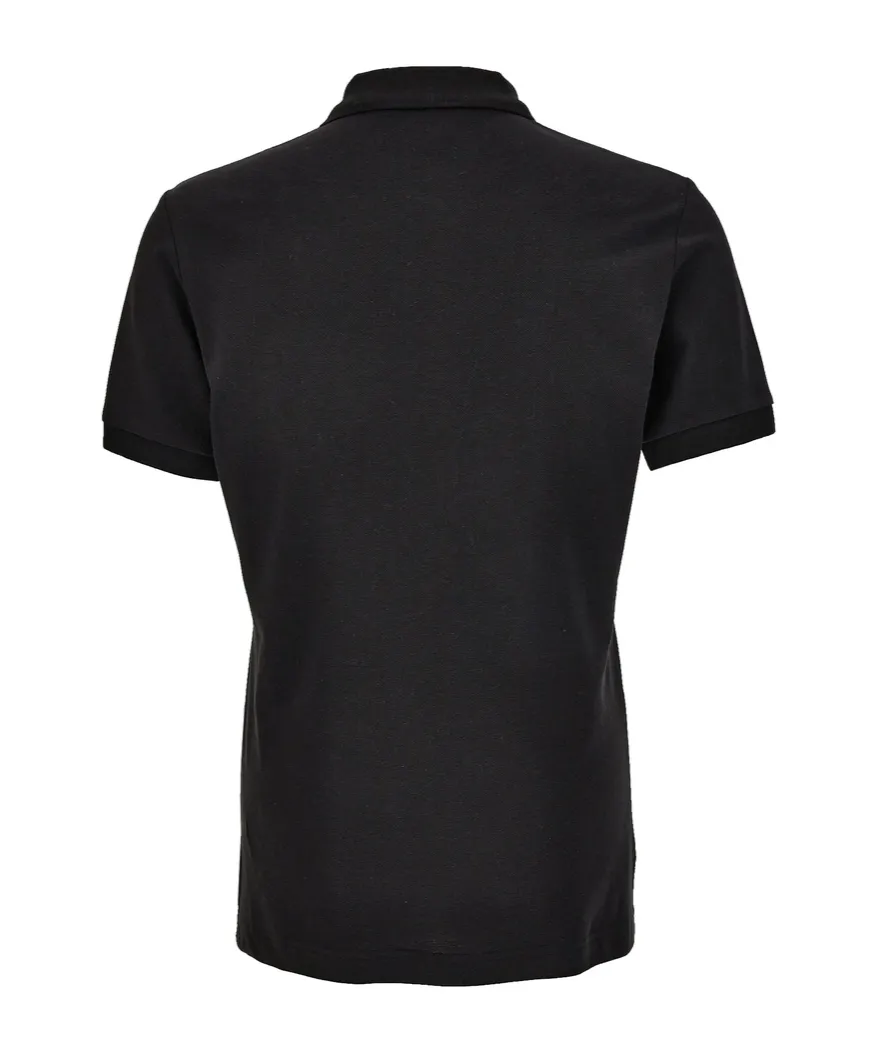 Logo Plaque Short-Sleeved Polo Shirt