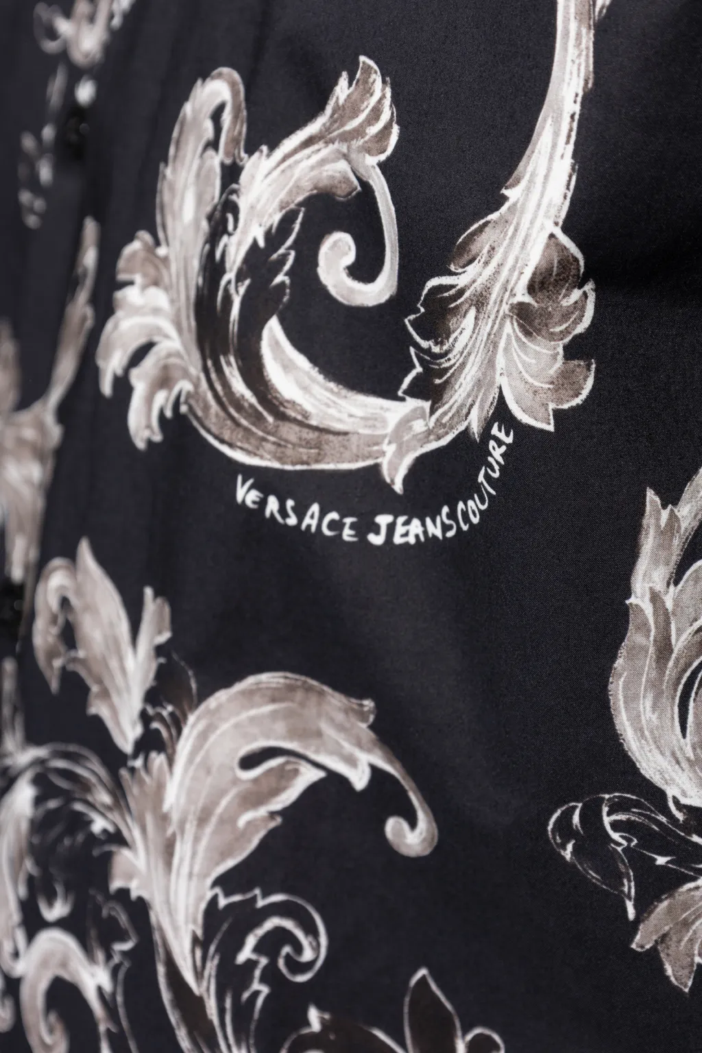 Jeans Couture Baroque Print Shirt