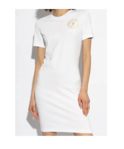Logo Embellished Dress