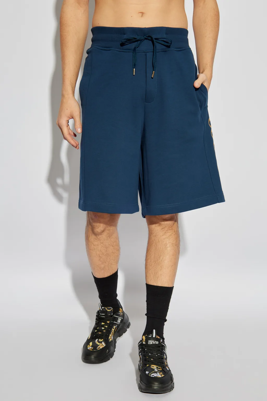 Logo Embroidered Shorts