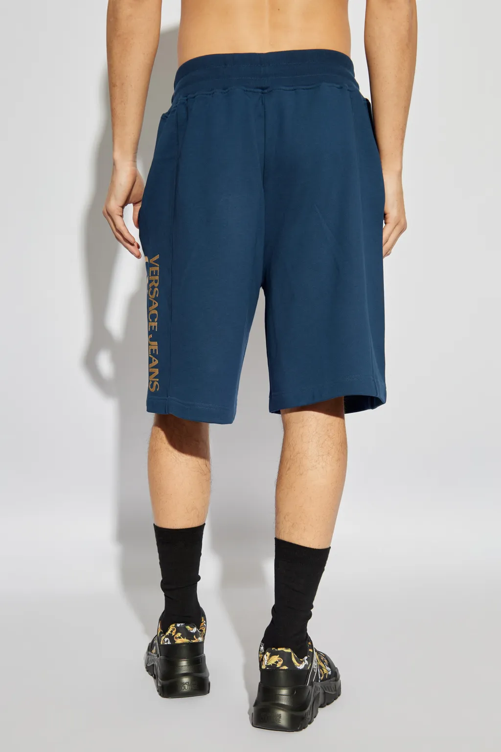 Logo Embroidered Shorts