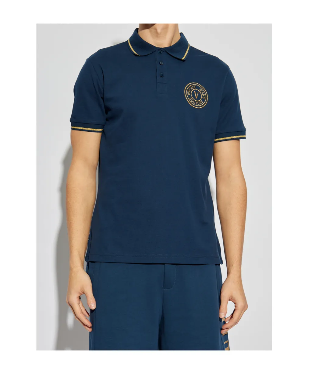 Logo Embroidered Polo Shirt