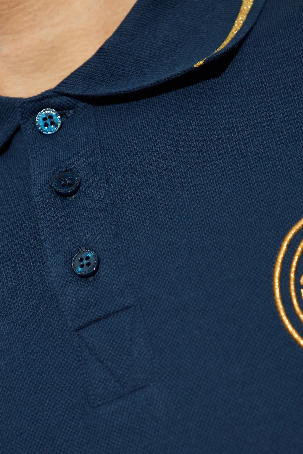 Logo Embroidered Polo Shirt
