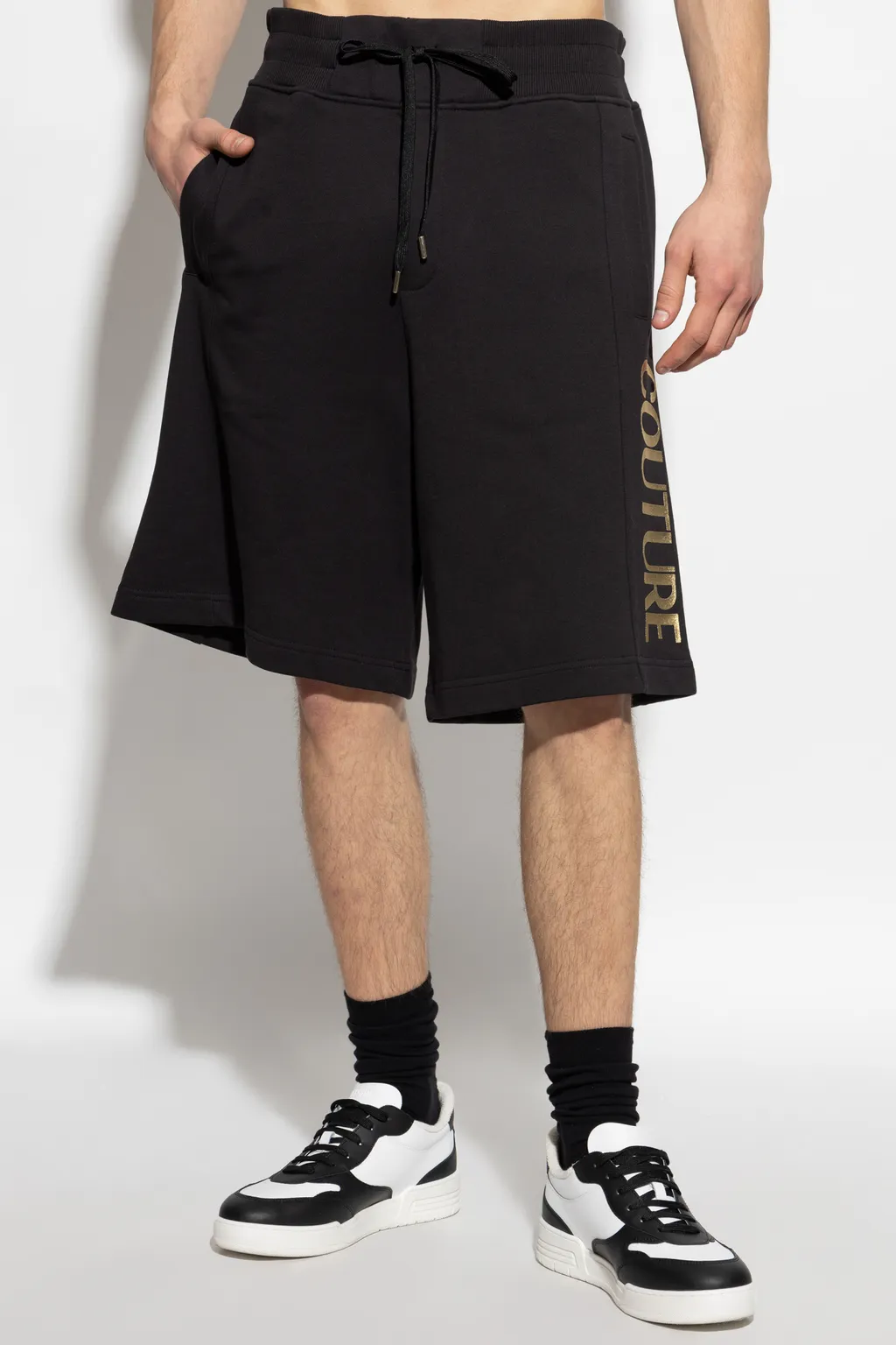 Logo Print Shorts