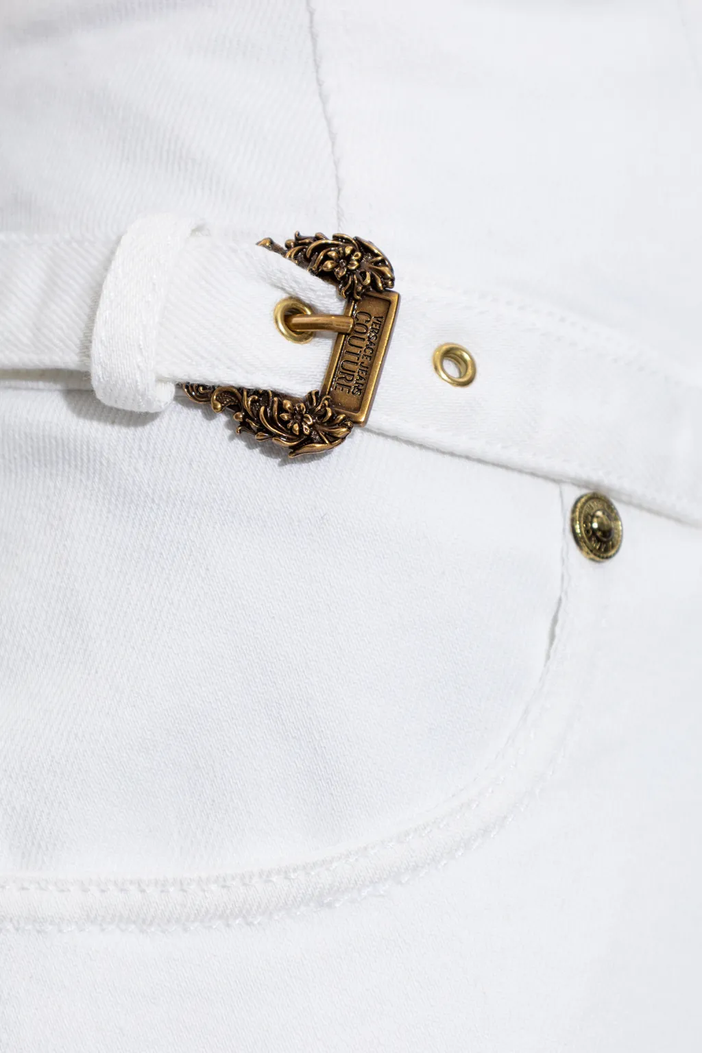 Belted Pencil Skirt