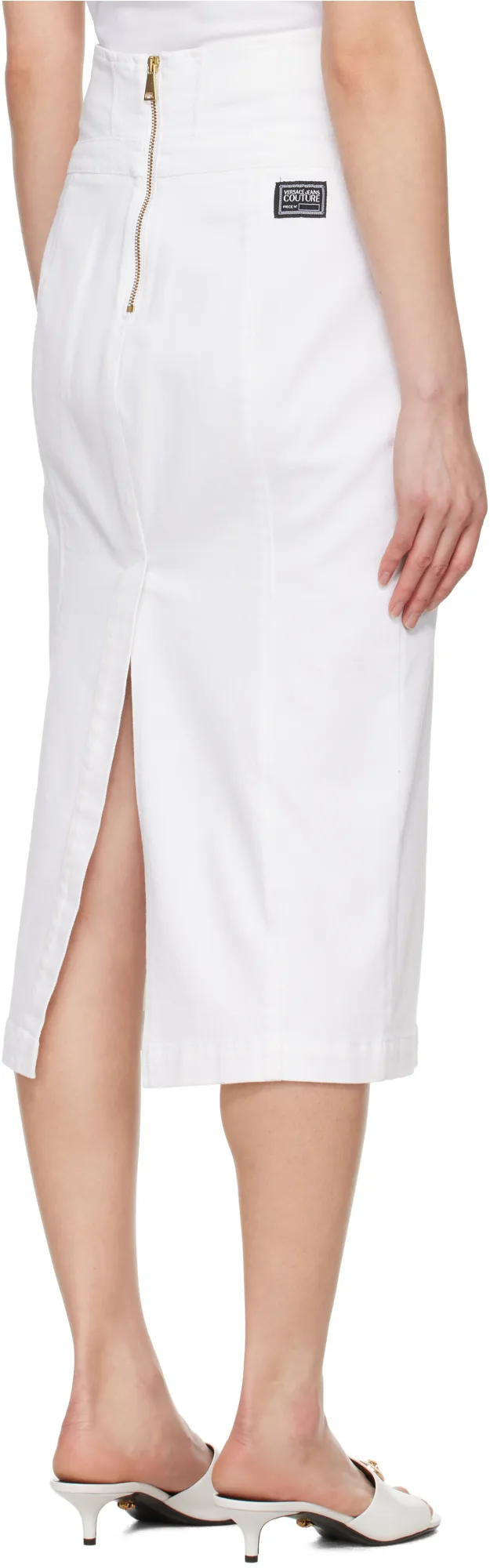Belted Pencil Skirt