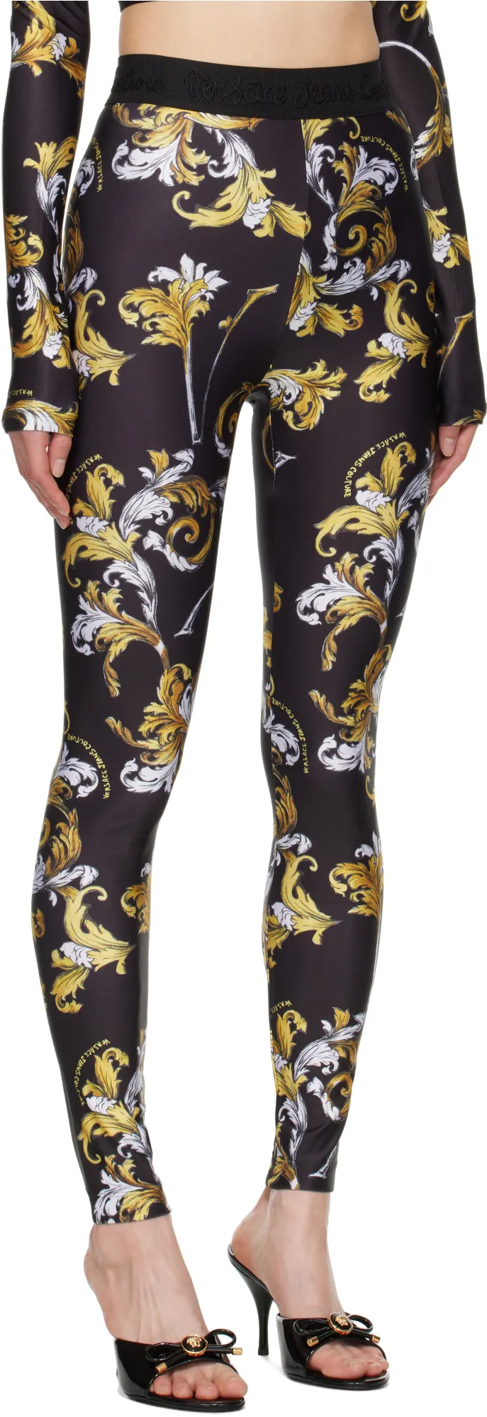Baroque Print Pants