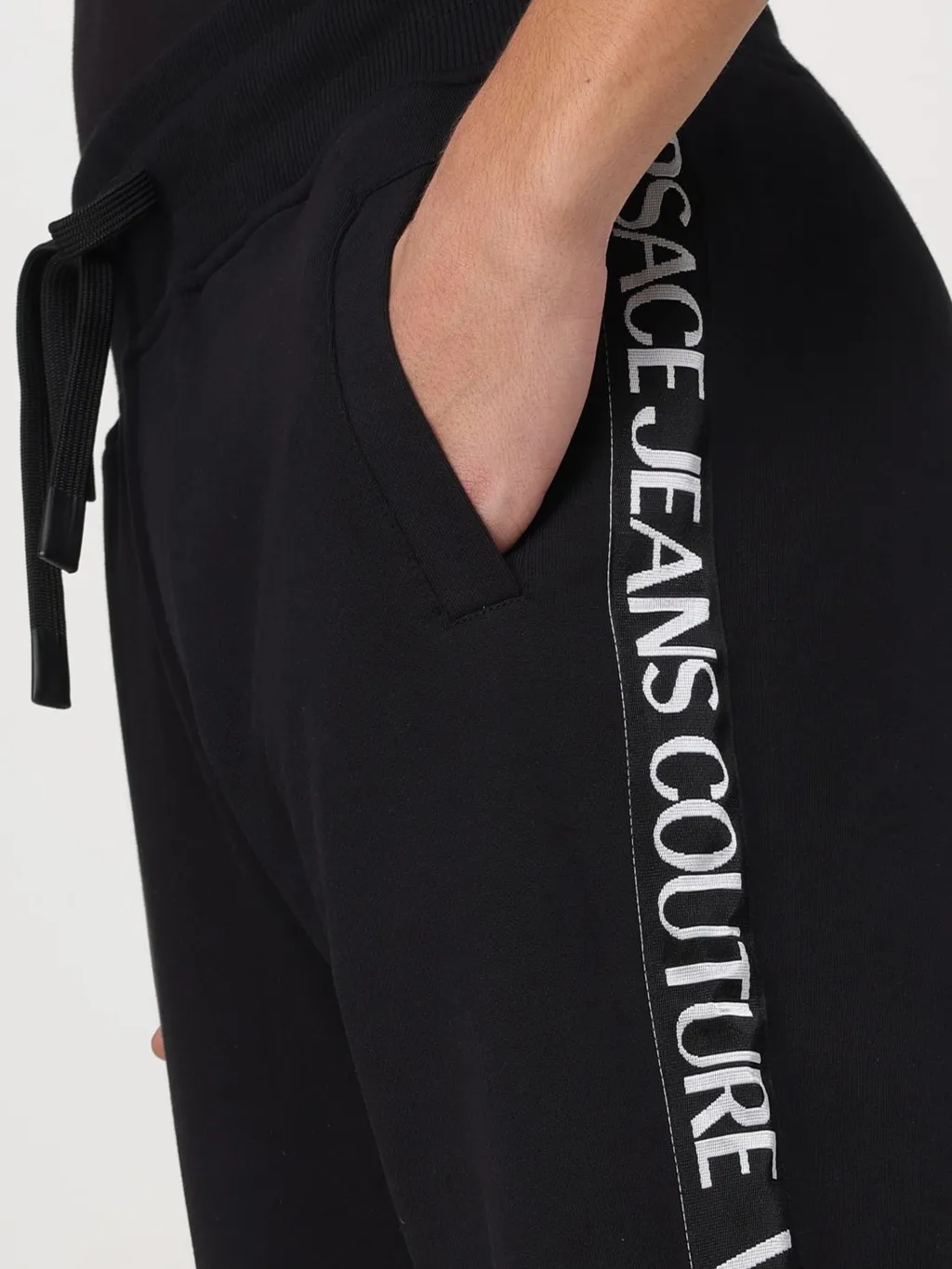 Logo-Trim Drawstring Track Pants