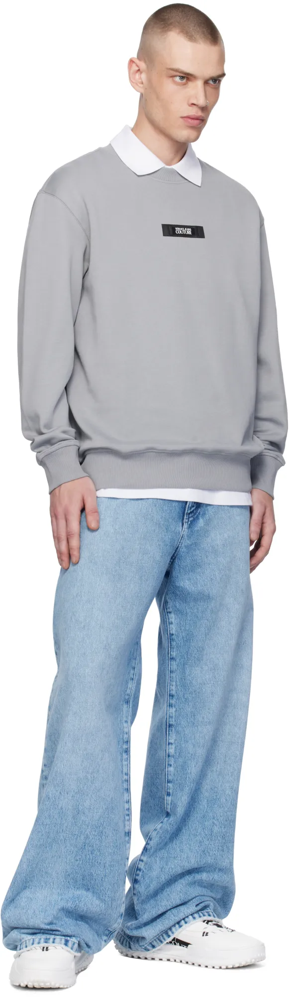 Logo-Patch Sweatshirt