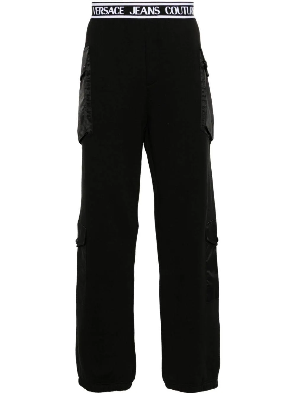 Logo-Waistband Cotton Track Pants