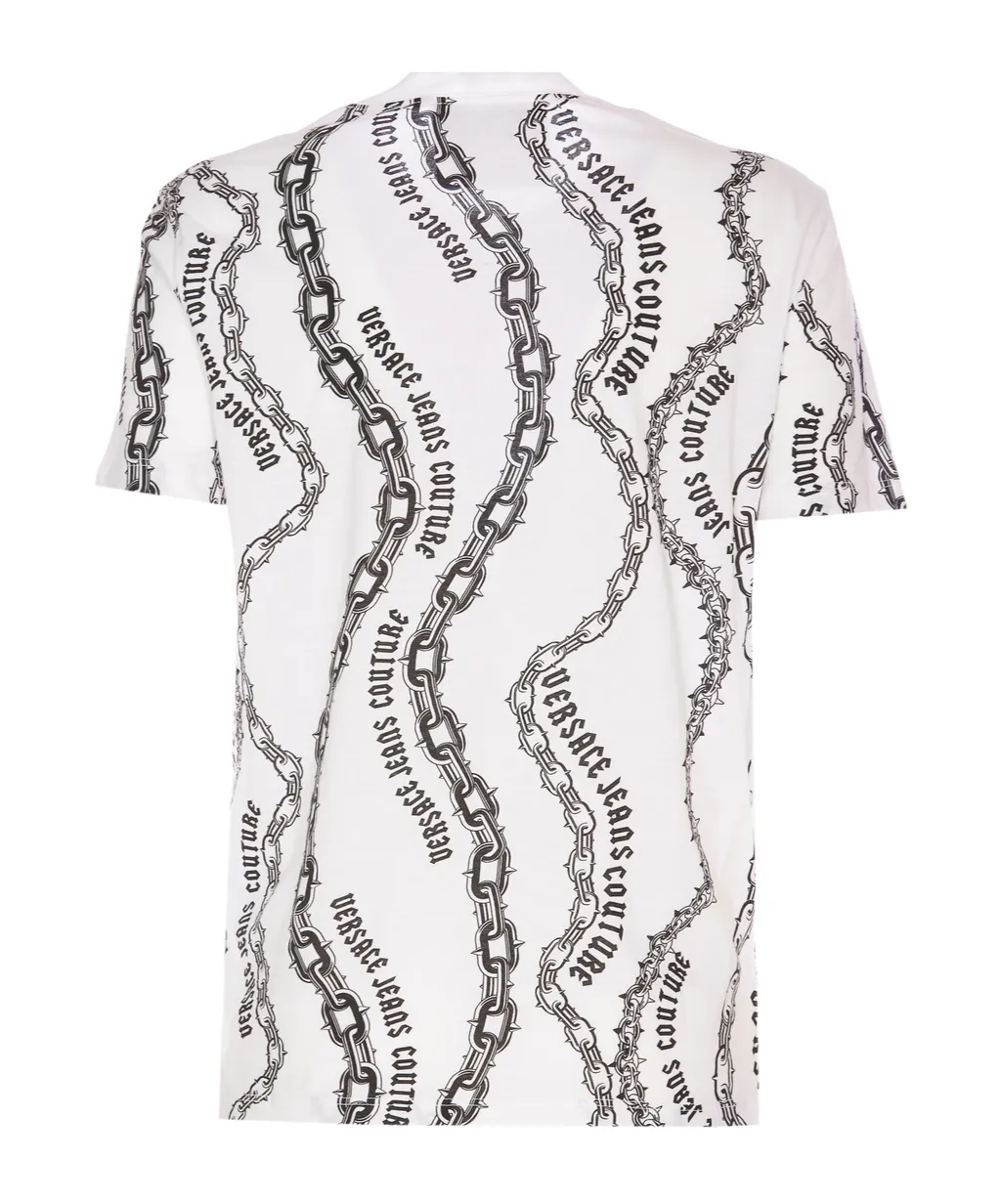 Chain Couture Printed Crewneck T-Shirt