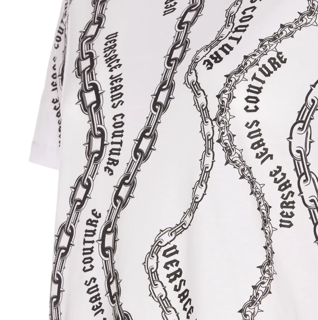 Chain Couture Printed Crewneck T-Shirt