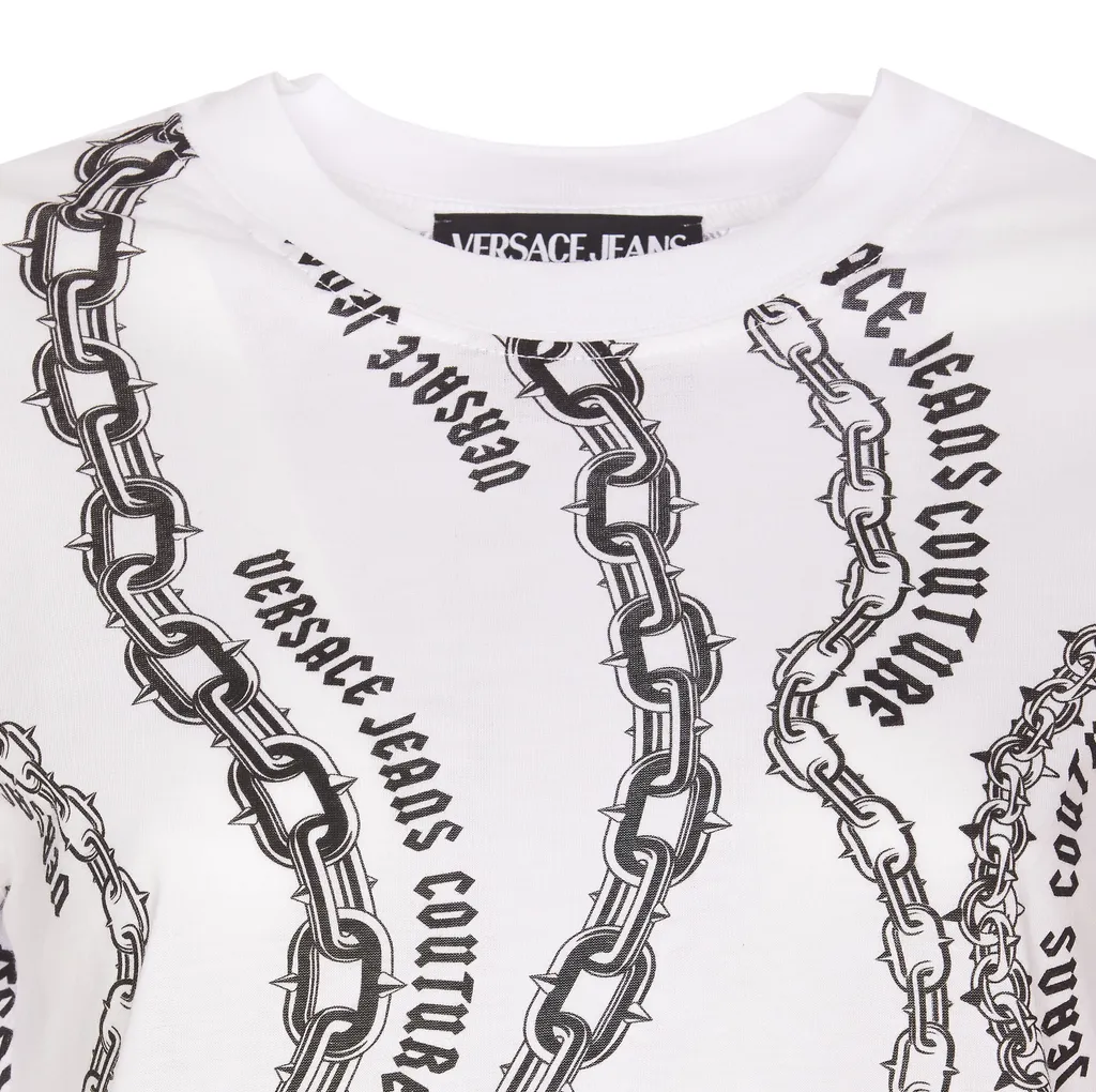Chain Couture Printed Crewneck T-Shirt