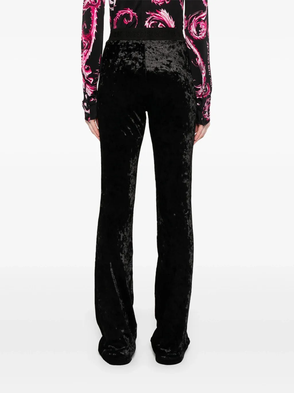 Logo-Waistband Trousers