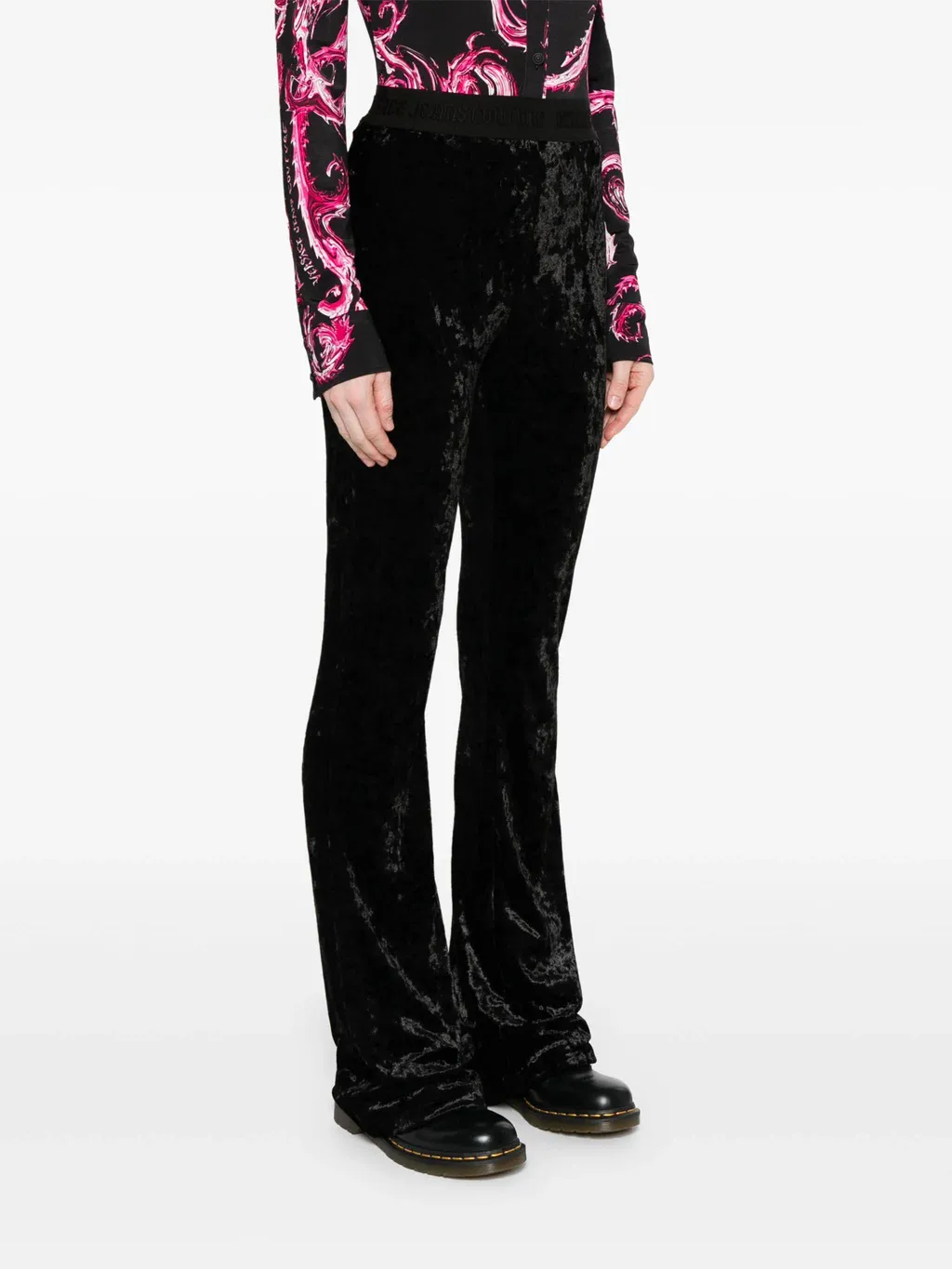 Logo-Waistband Trousers