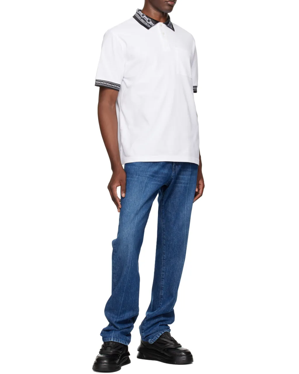 Piqué Polo Shirt With Contrasting Trim
