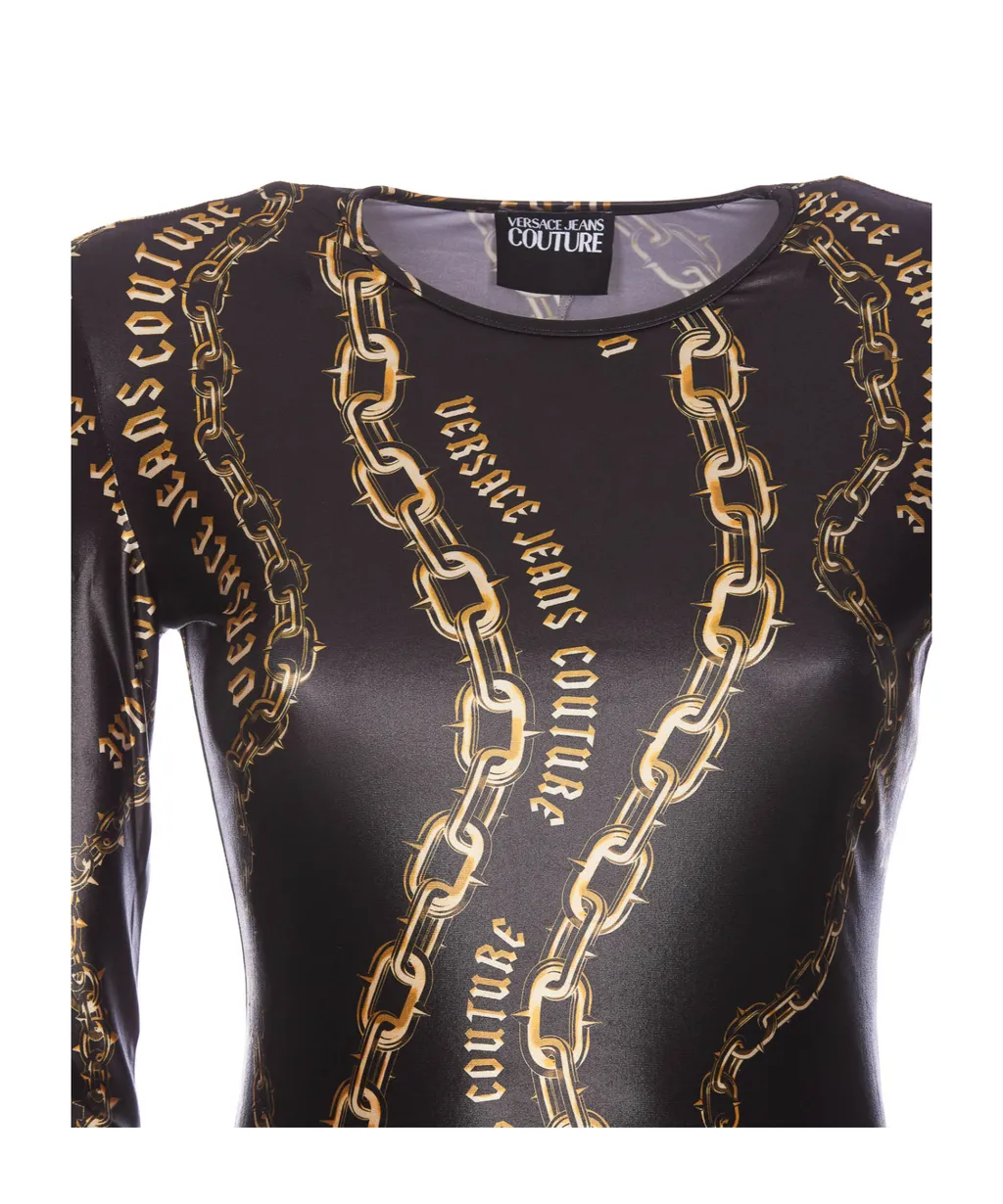 Chain Print Bodysuit