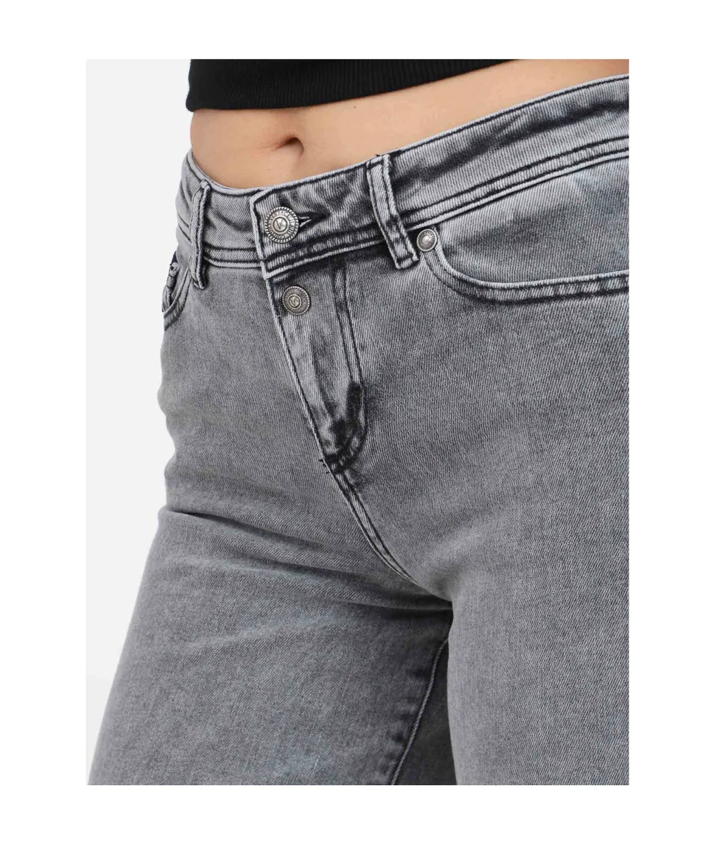 Wide Leg Denim Jeans