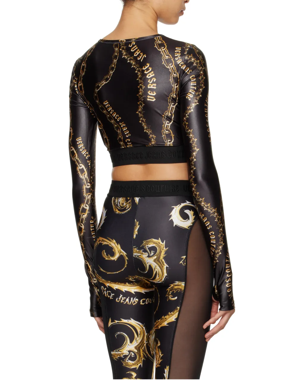Chain Print Sweater