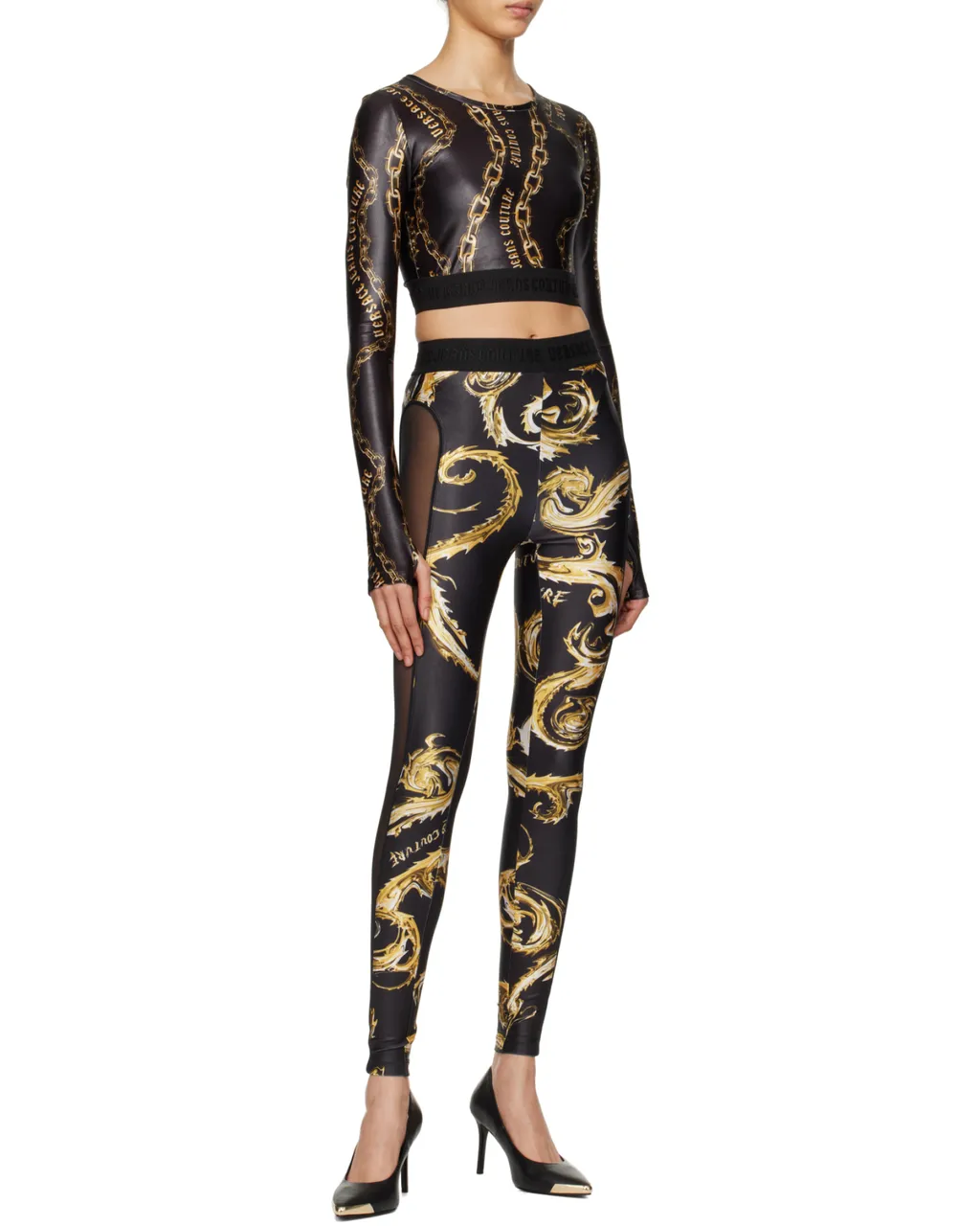 Chain Print Sweater