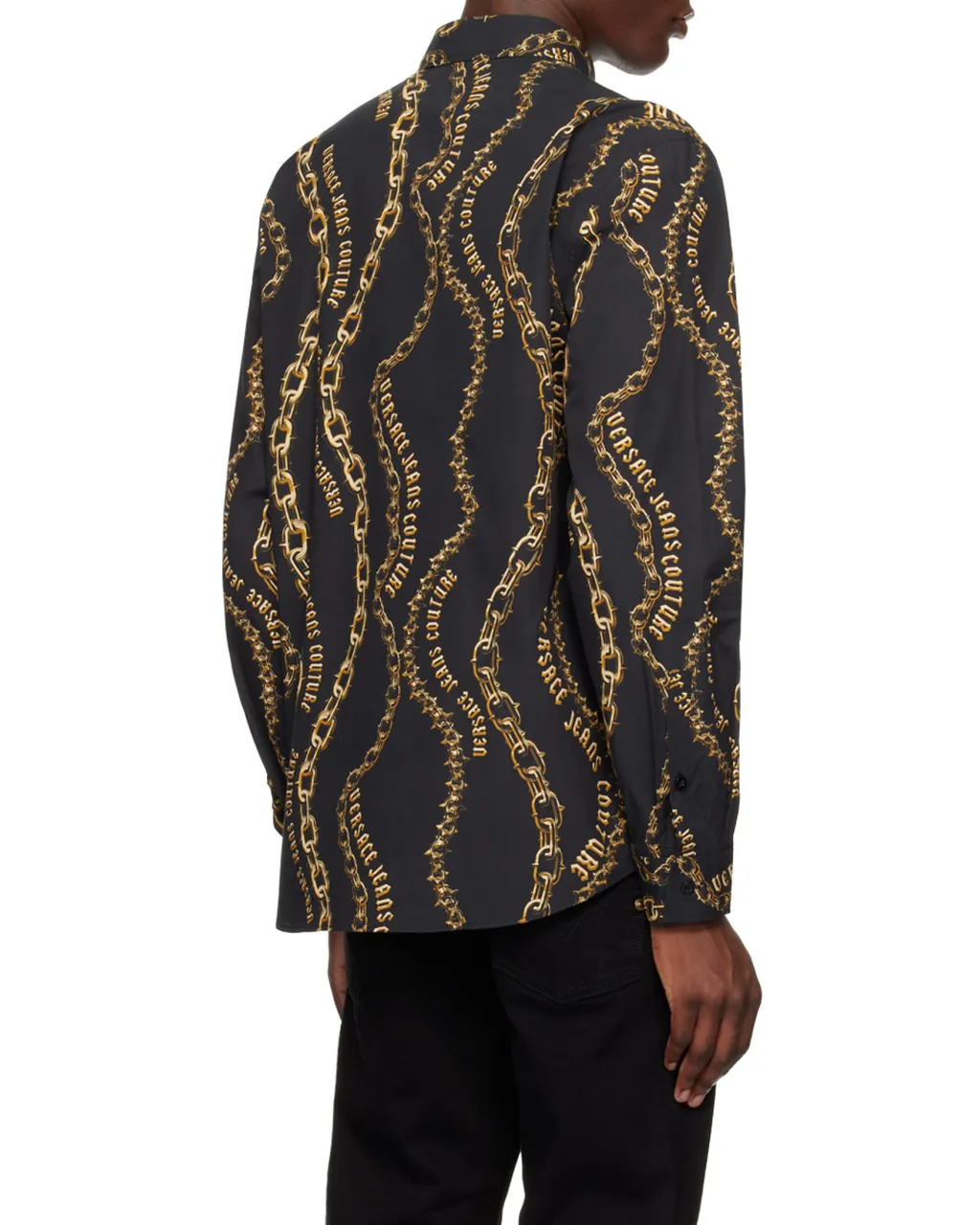 Chain Couture Cotton Shirt