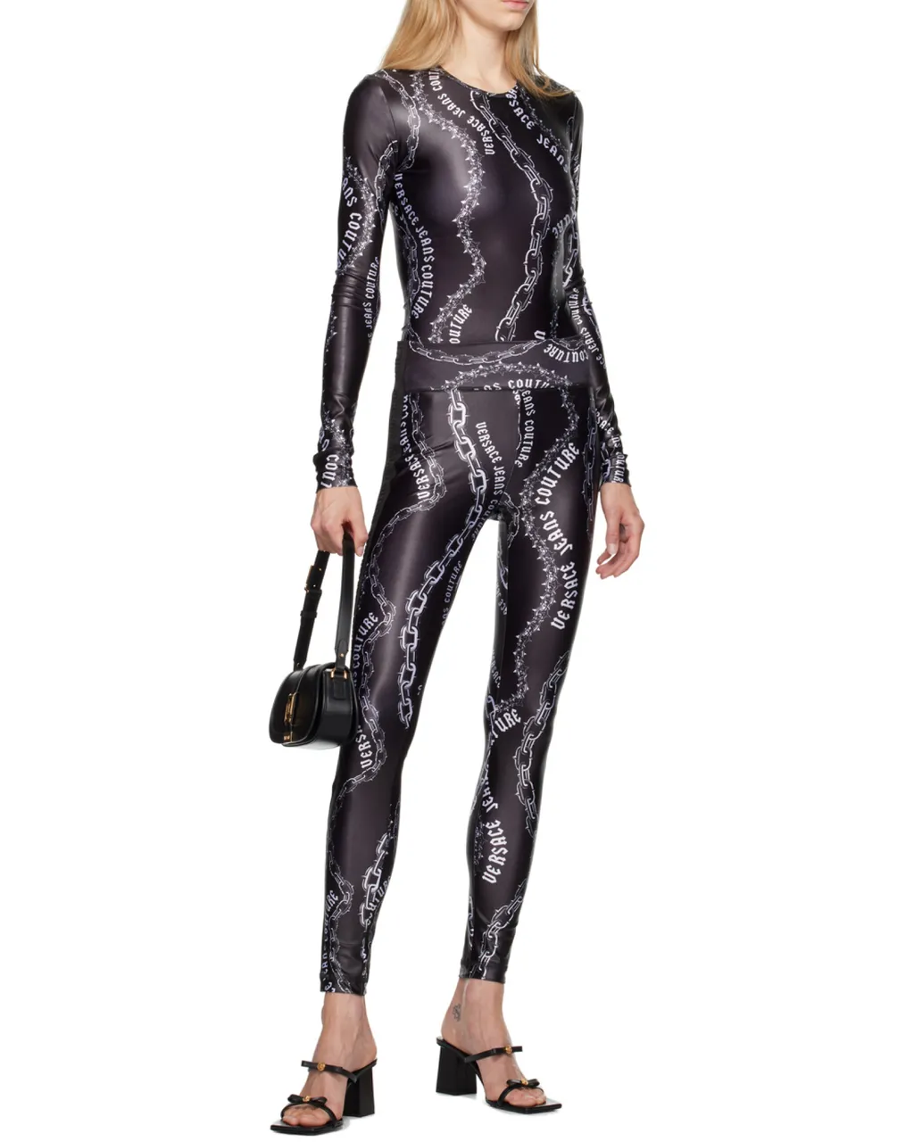 Chain Print Pants