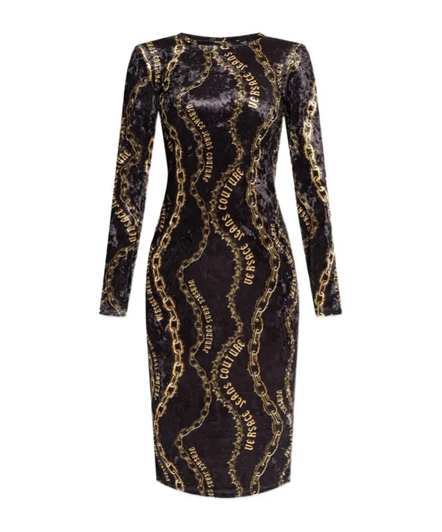 Logo Chain Dress