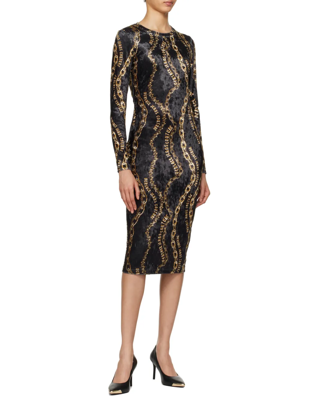 Logo Chain Dress