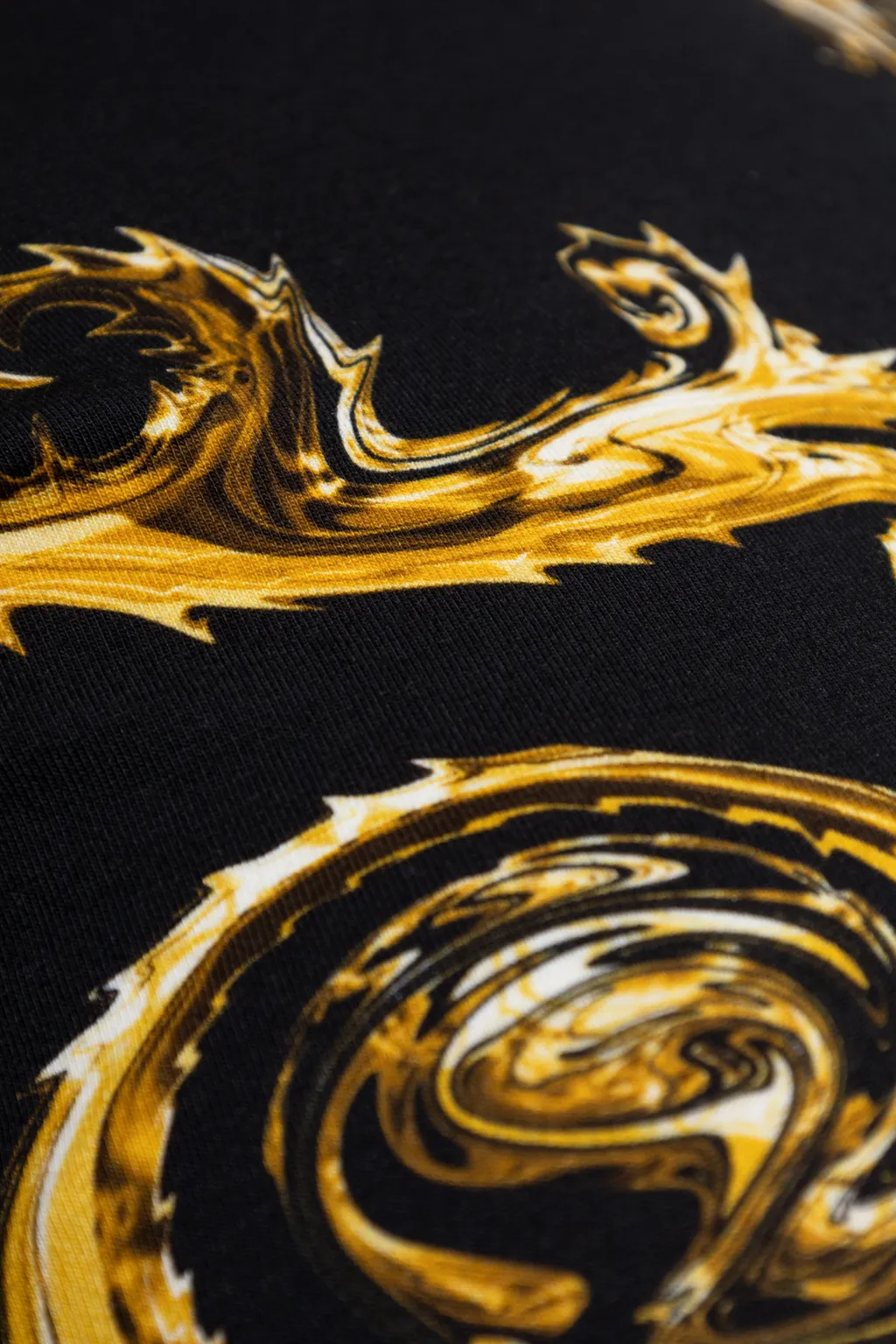 Baroque Print T-Shirt Dress