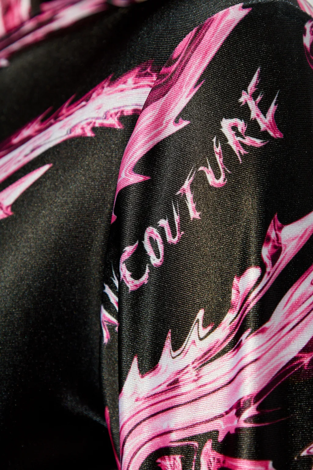 Chromo Couture-Print Jumpsuit