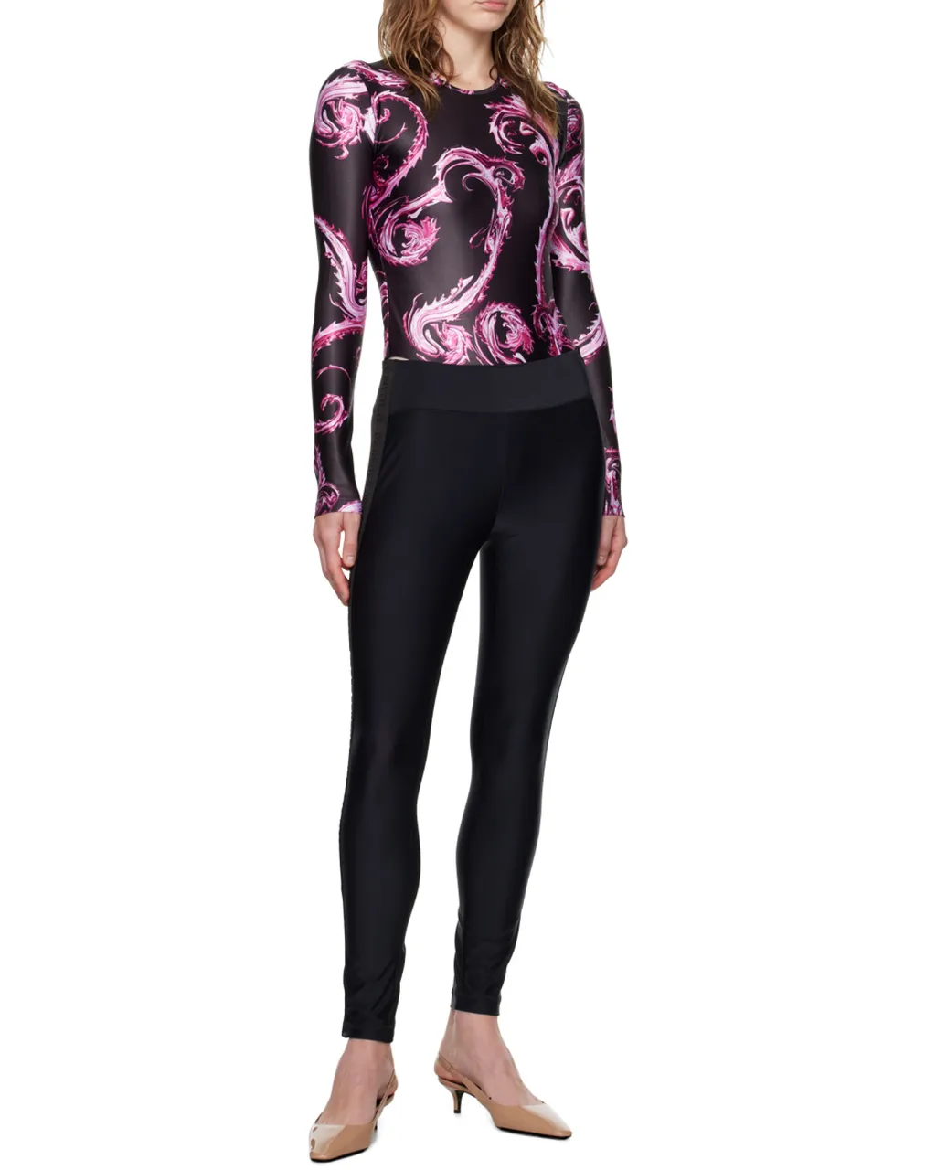 Logo-Trim Leggings