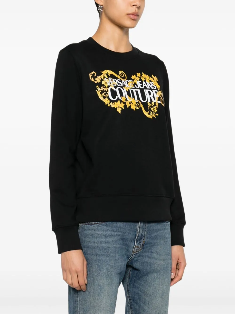 Logo Embellished Sweater