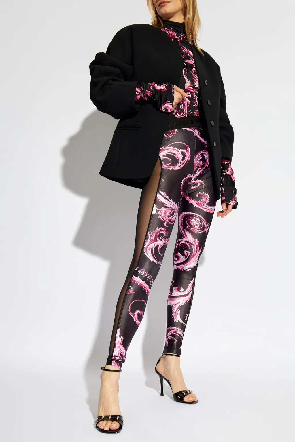 Baroque Print Pants