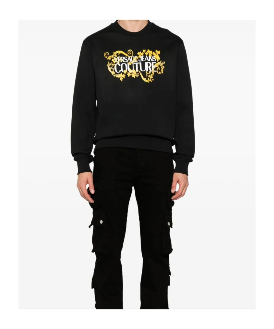 Logo-Print Cotton Sweatshirt