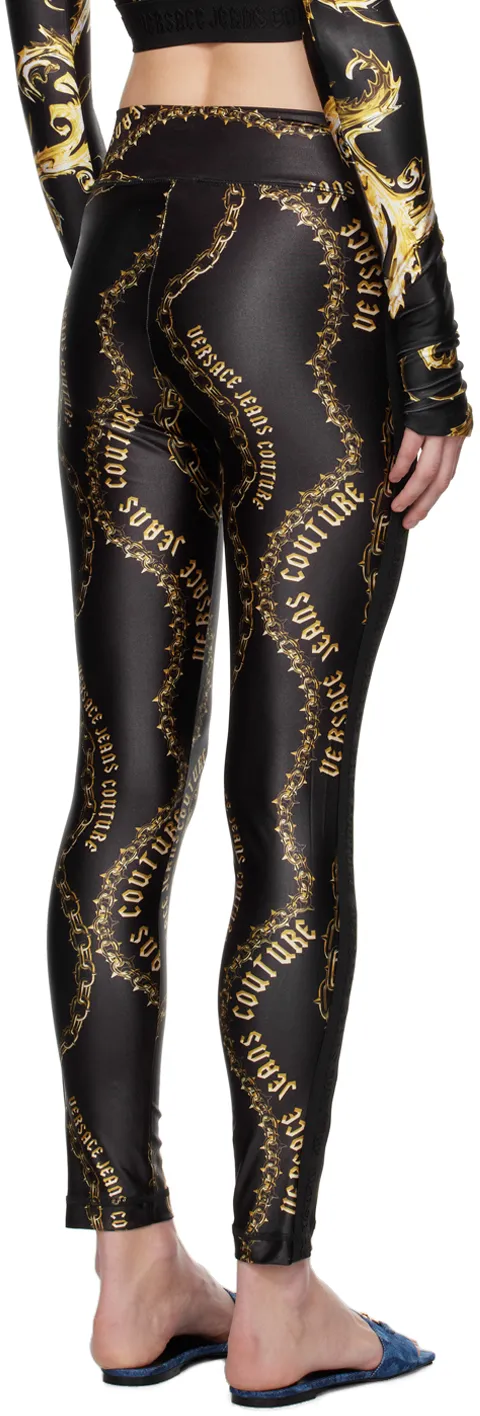 Chain-Print Leggings