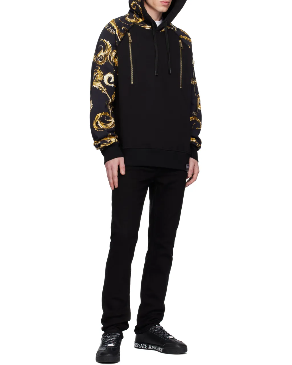 Baroque Print Hoodie