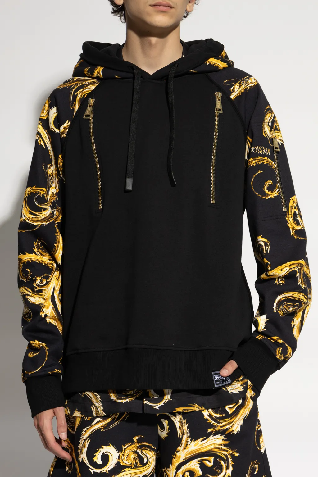 Baroque Print Hoodie