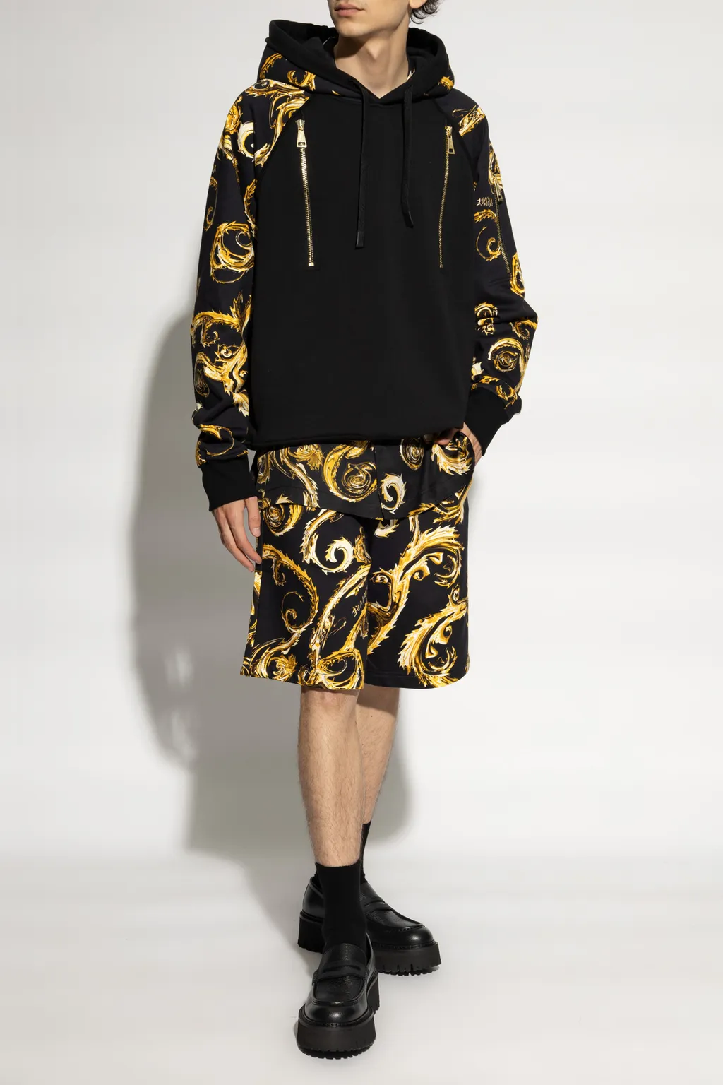 Baroque Print Hoodie