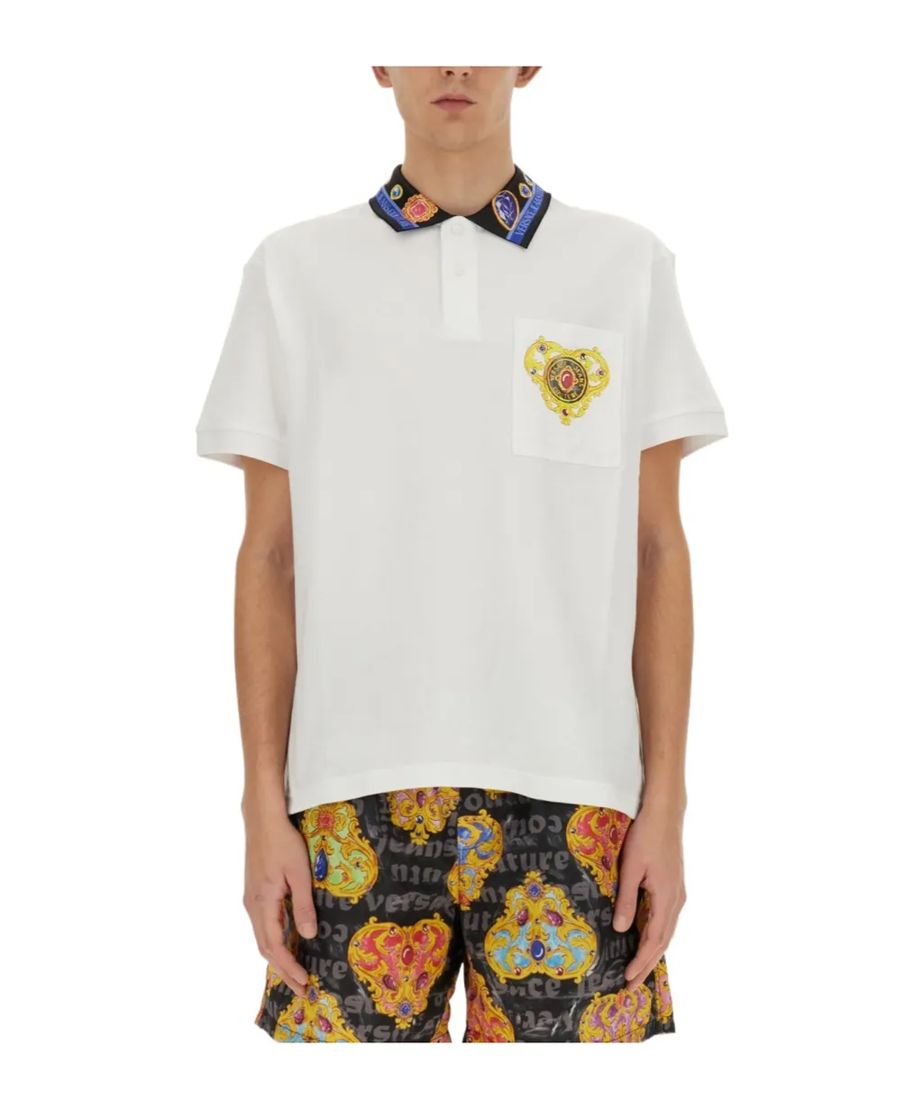Heart Couture Short-Sleeved Polo Shirt