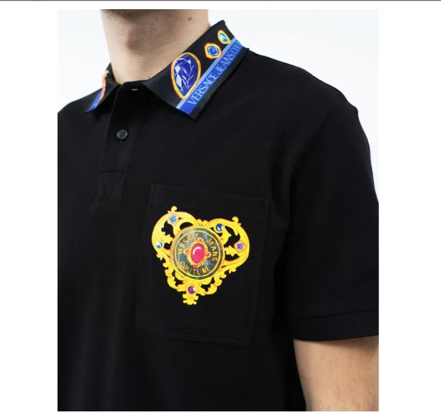 Heart Couture Short-Sleeved Polo Shirt