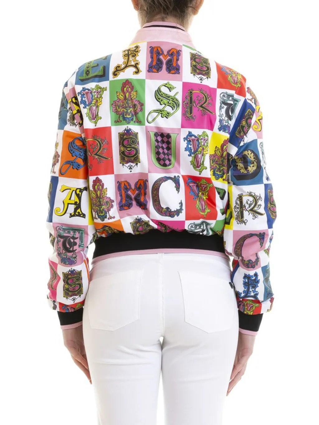 Splicing Details Baseball Jacket